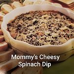 mommy's cheesy spinach dip