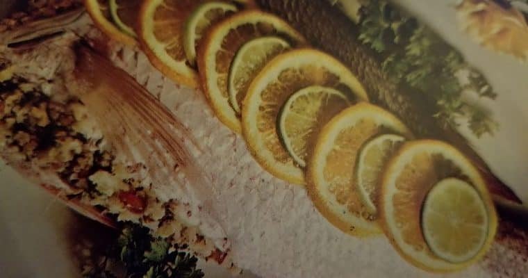 baked stuffed red snapper