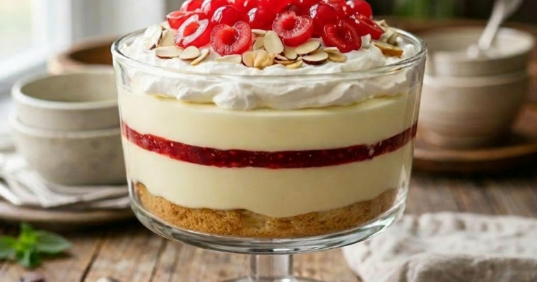 Grandma’s Classic Traditional English Trifle (Easy Layered Dessert Recipe)