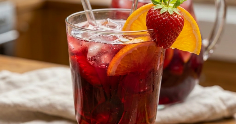 Grandma’s Sangria Recipe (Easy Pitcher Party Drink)