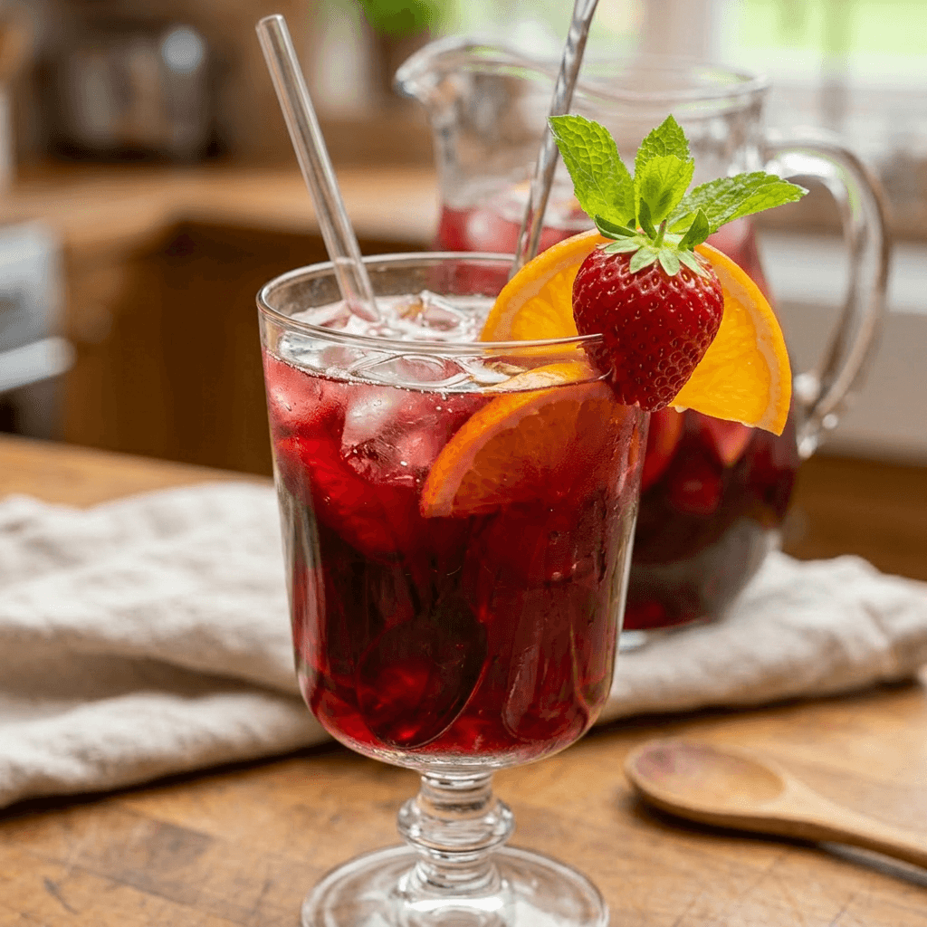 Grandma’s Sangria Recipe (Easy Pitcher Party Drink)