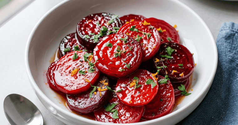 Grandma’s Easy Orange Glazed Beets