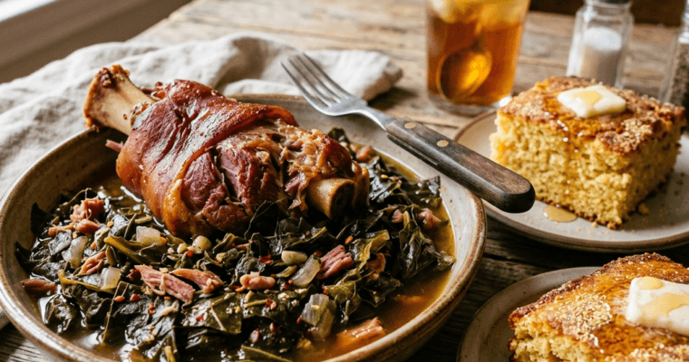 Grandma’s Authentic Southern Collard Greens