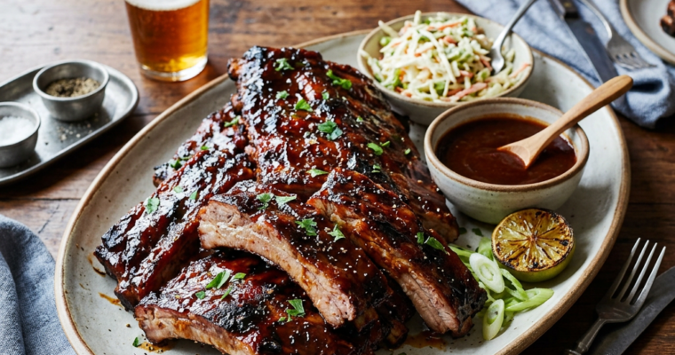 Delicious Barbecued Spareribs
