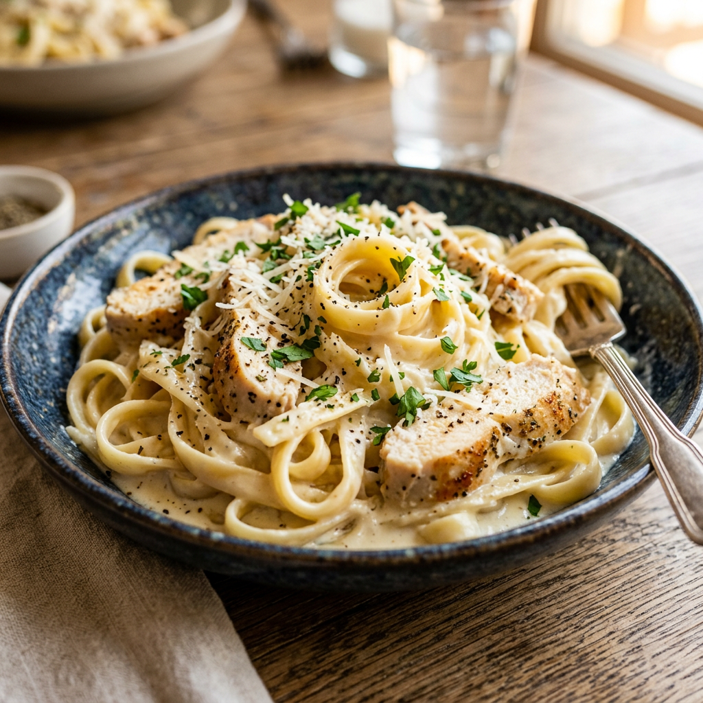 Creamy Chicken Alfredo