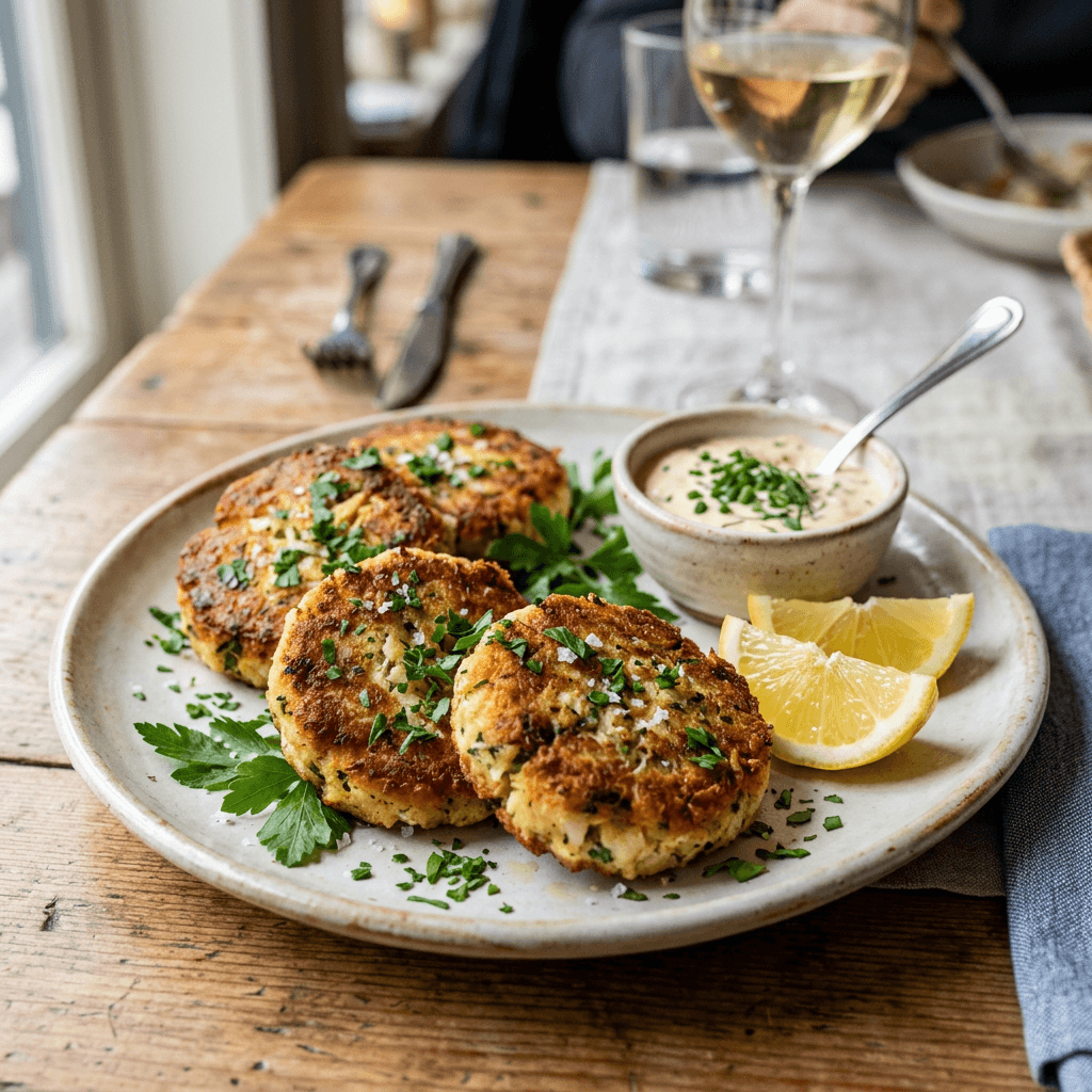 Easy Alaskan King Crab Cakes Recipe
