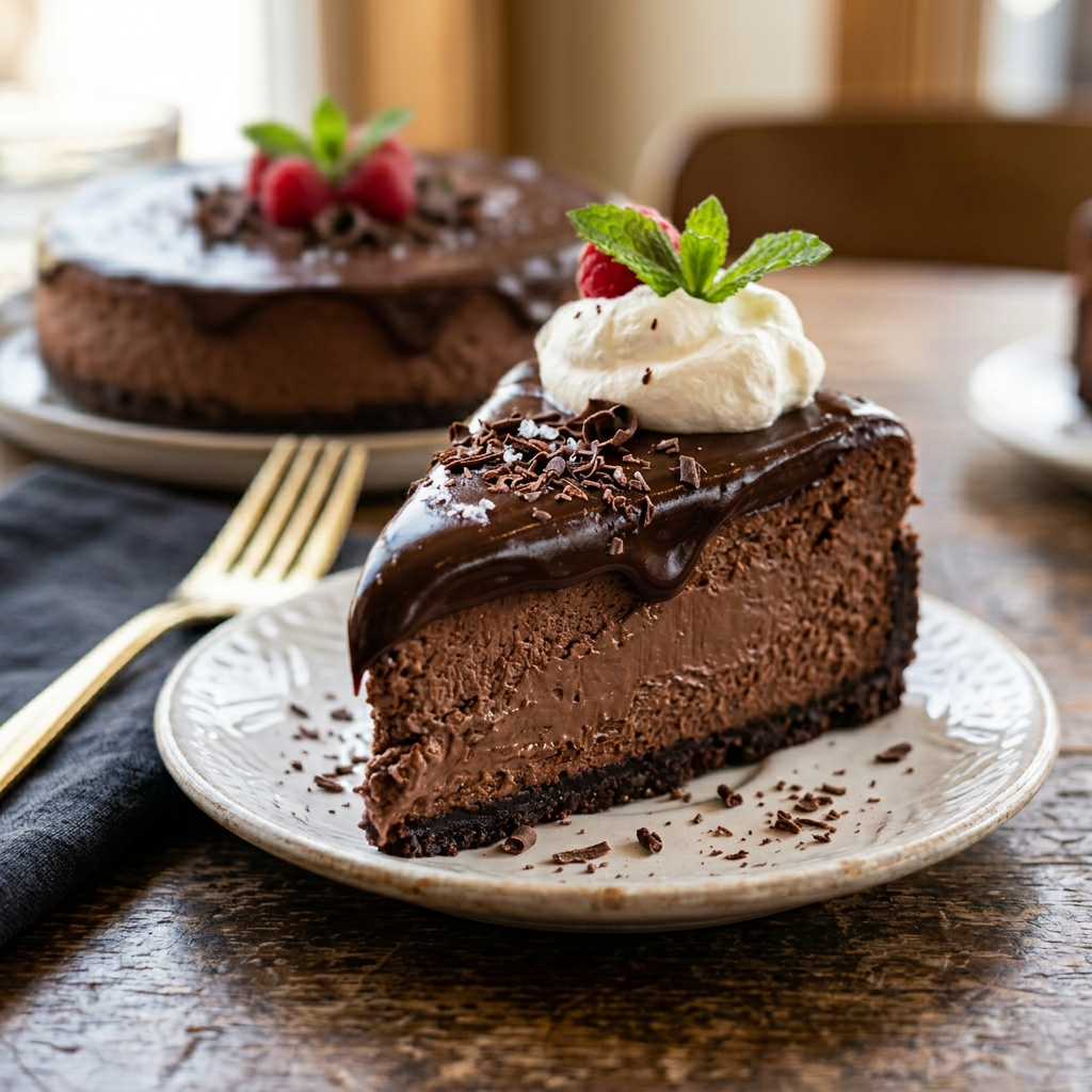 Rich Chocolate Cheesecake Recipe (Family Favorite Dessert)
